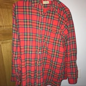 Ll bean flannel